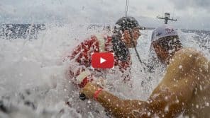 homme à la mer volvo ocean race