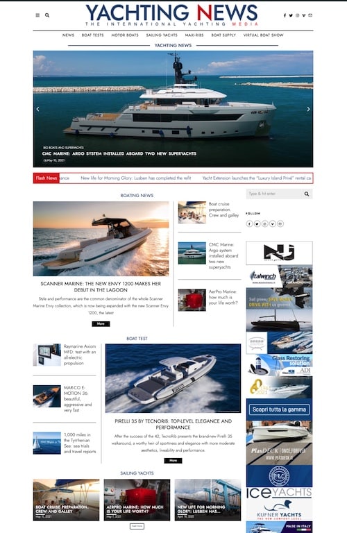 YachtingNews.com site web