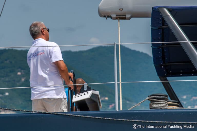 Luca D'Ambrosio essai en mer