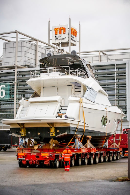 boot dusseldorf annulé yachts arrivés