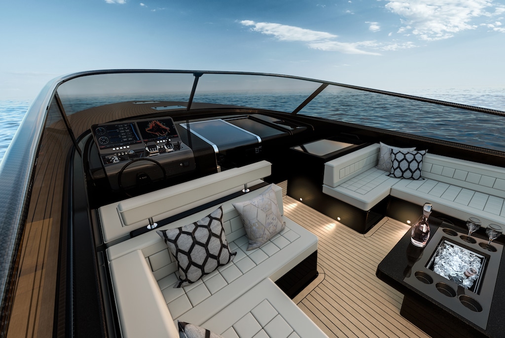 cockpit yacht de luxe