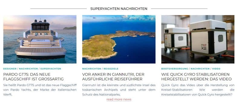 yachting News éditions allemandes