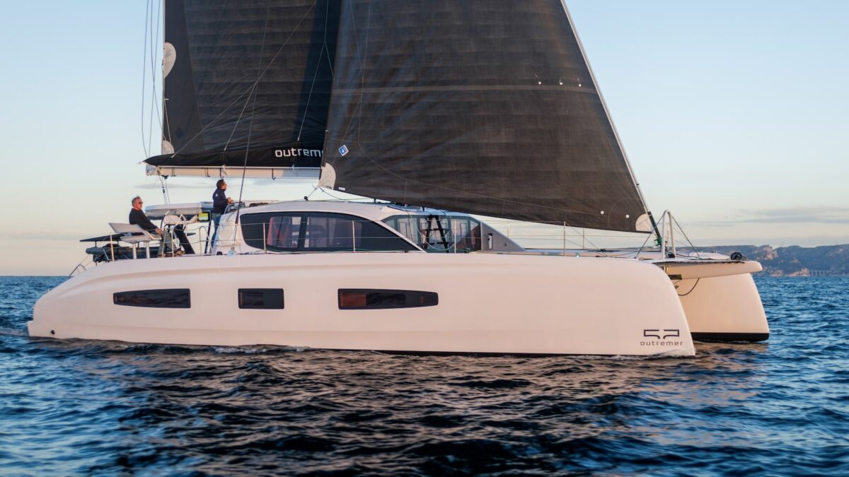 Outremer 52 en mer