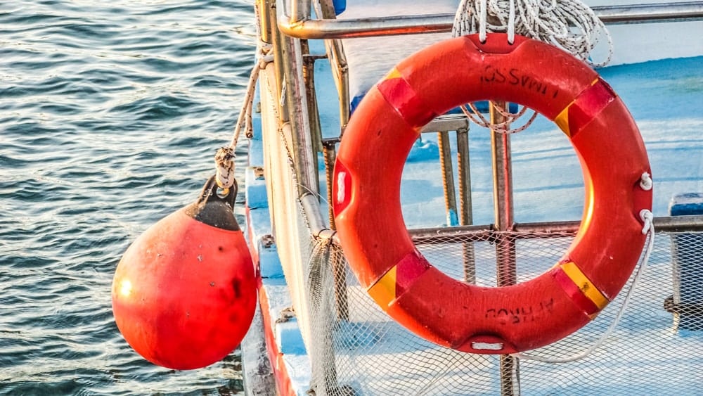 équipement sécurité en mer