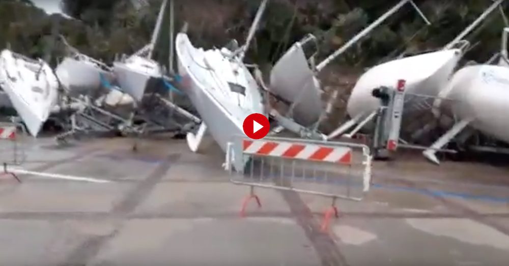 tornade à Santa Marinella