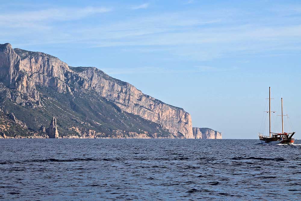 itinéraires en bateau Orosei Sardaigne