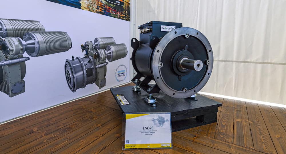 Nouveau moteur électrique EM375 260 kW