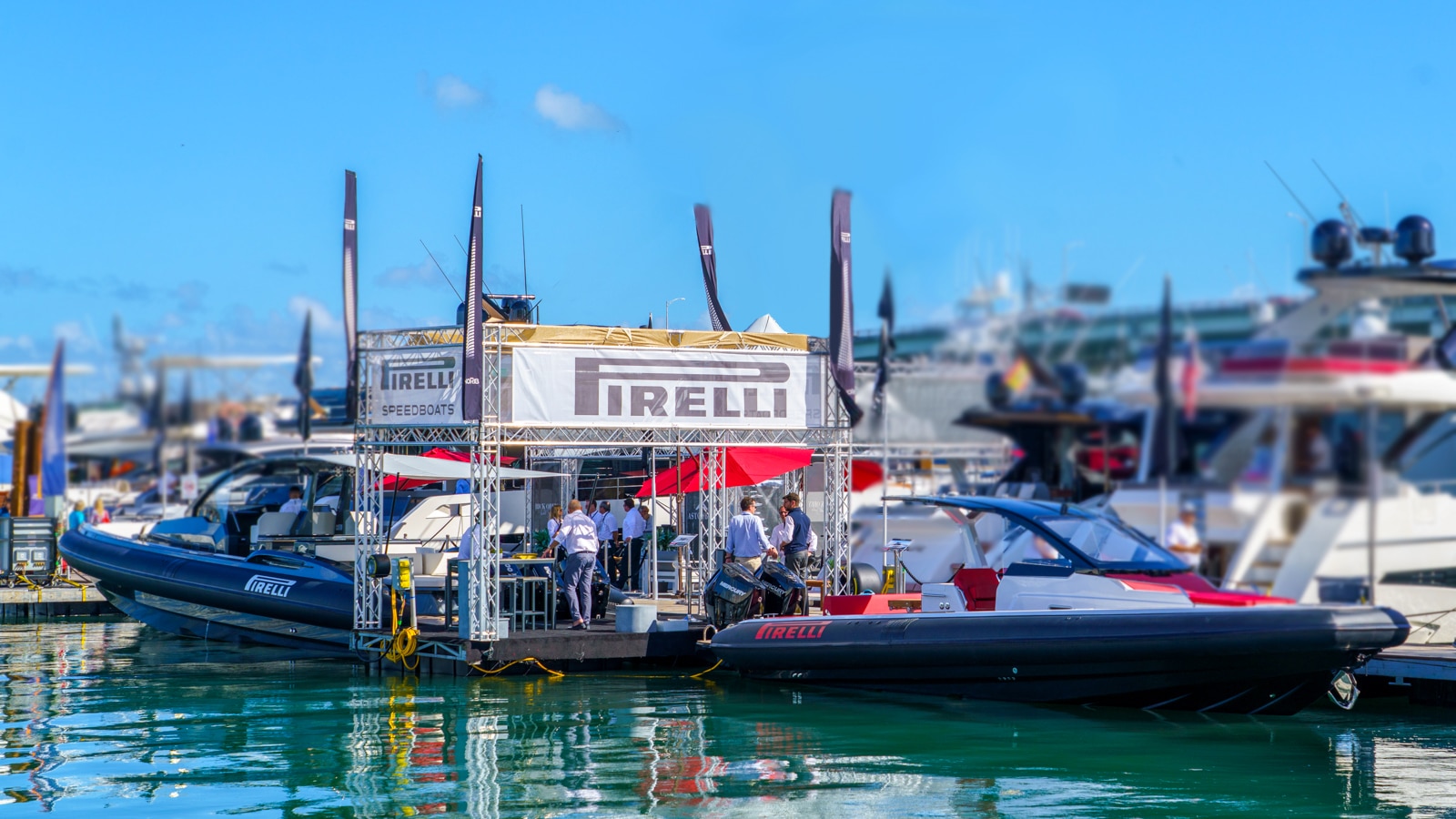 Pirelli speedboats