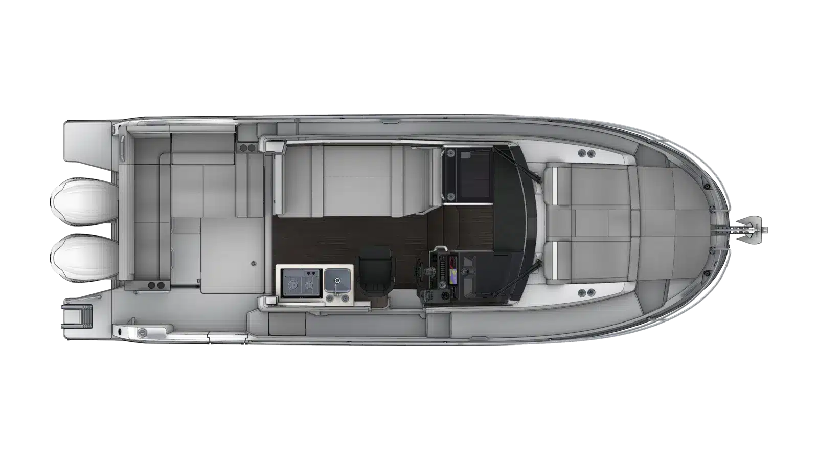 Merry Fisher 895 Série 2 aménagement