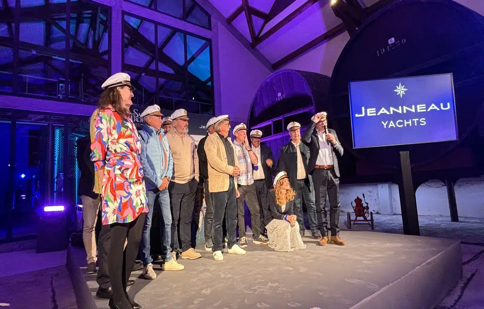 jeanneau yachts owner's meeting cérimonie