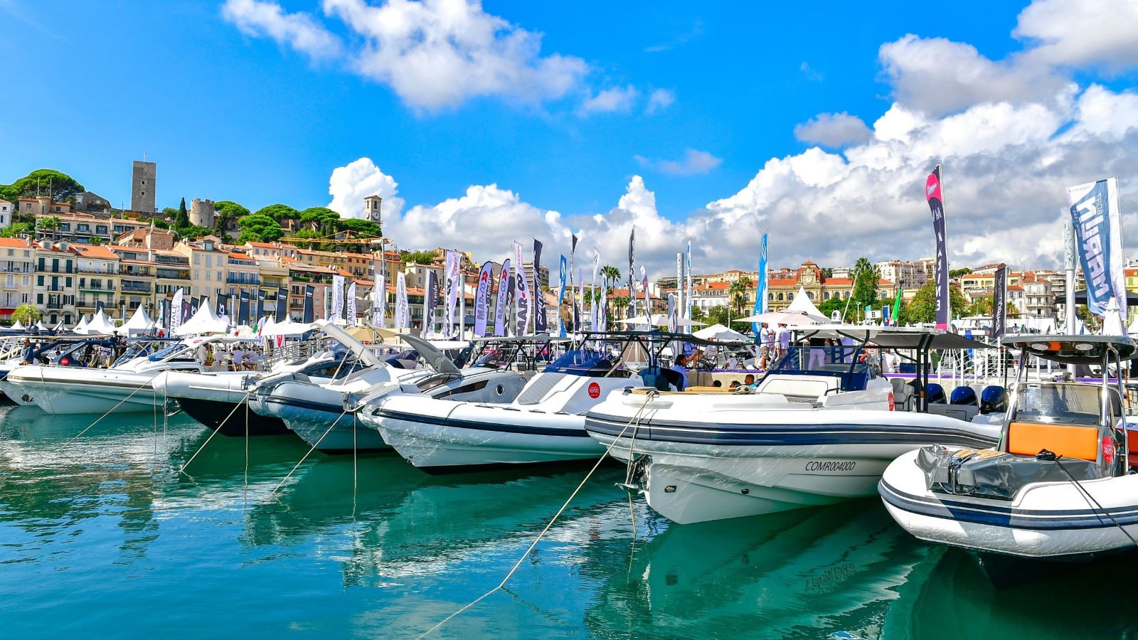 Cannes Yachting Festival bateaux en exposition