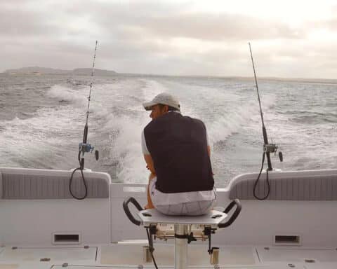 leurres et traînée dans la pêche à la traîne hauturière