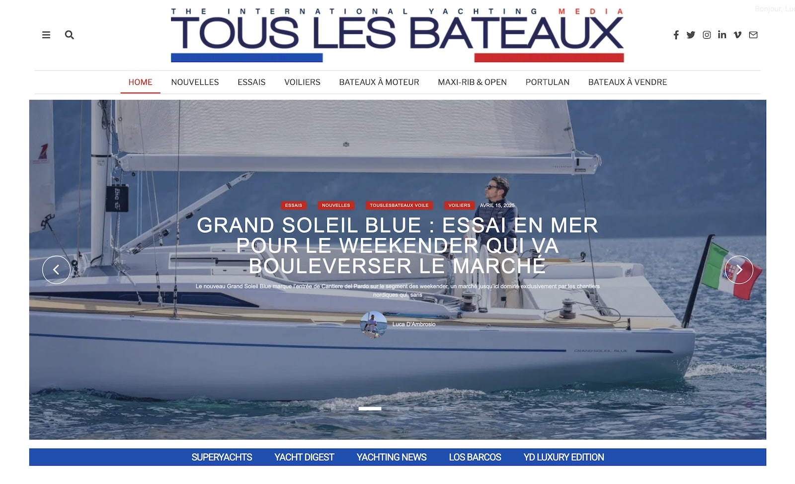 tous les bateaux photo