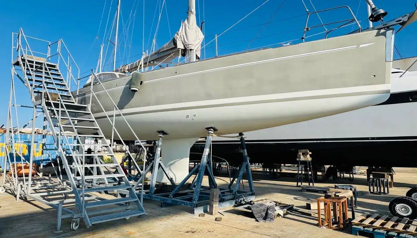 Navaltecnosud Boat Stand échelles chantiers Navaltecnosud Boat Stand échelles chantiers