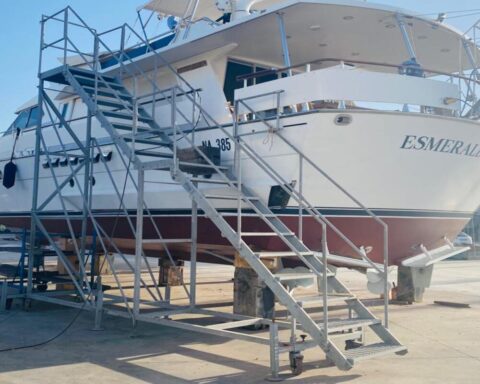 Navaltecnosud Boat Stand échelles pour chantiers