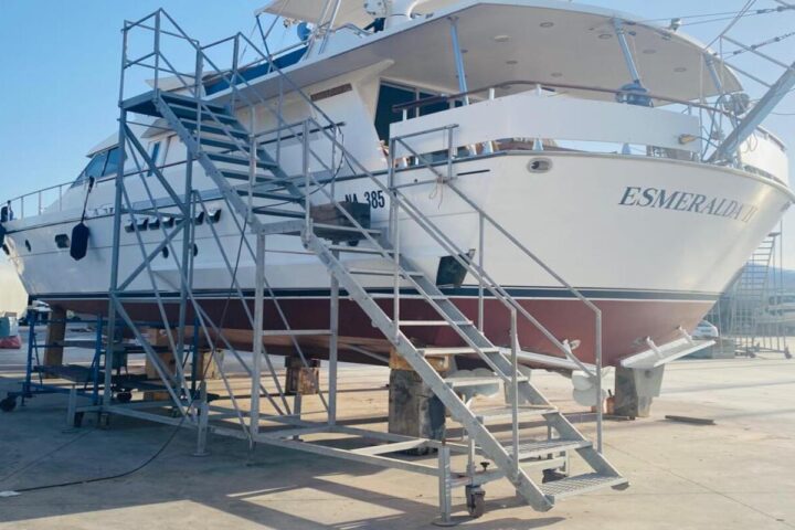 Navaltecnosud Boat Stand échelles pour chantiers