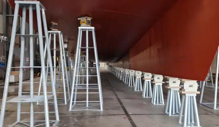 navaltecnosud boat stand photo