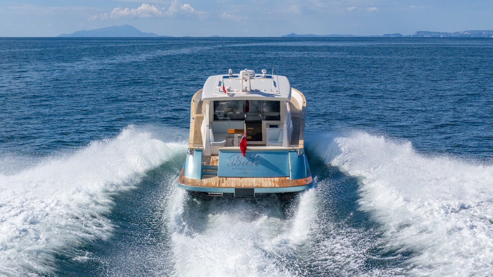 Gagliotta Lobster 53 vue arrière Gagliotta Lobster 53 vue arrière