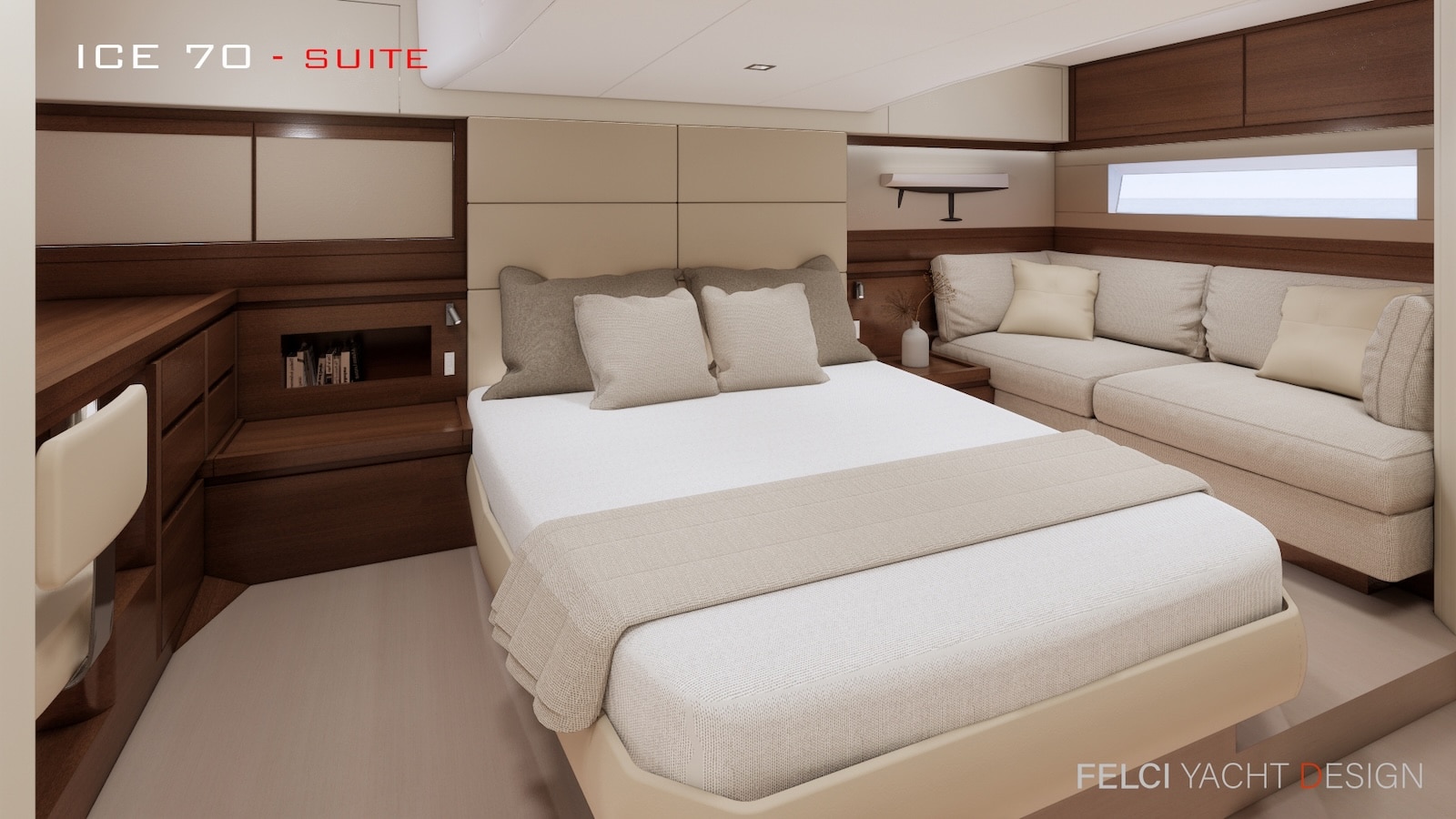 ICE 70 SUITE cabine principale ICE 70 SUITE cabine principale
