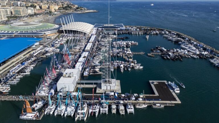 photo du salon nautique international de Gênes