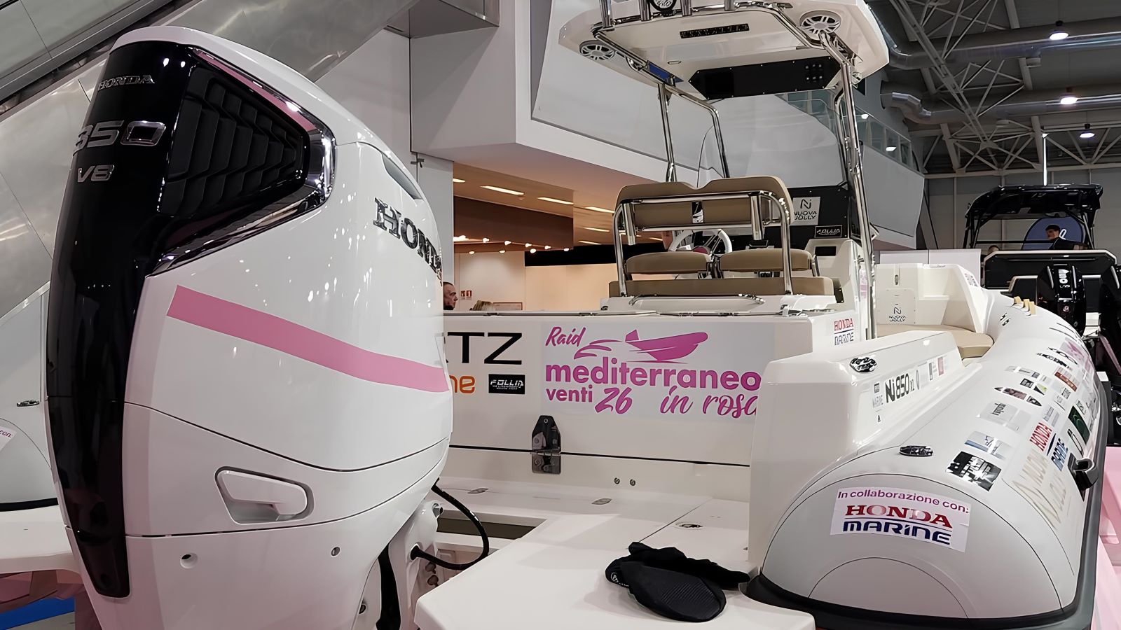 honda marine mediterraneo in rosa