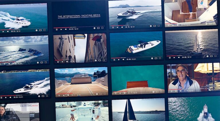 El canal de YouTube de The International Yachting Media