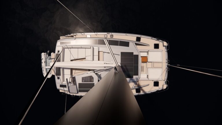 Aquila Catamarans à Cannes avec sept modèles : première mondiale pour le 45 Sail et le 35 Sport