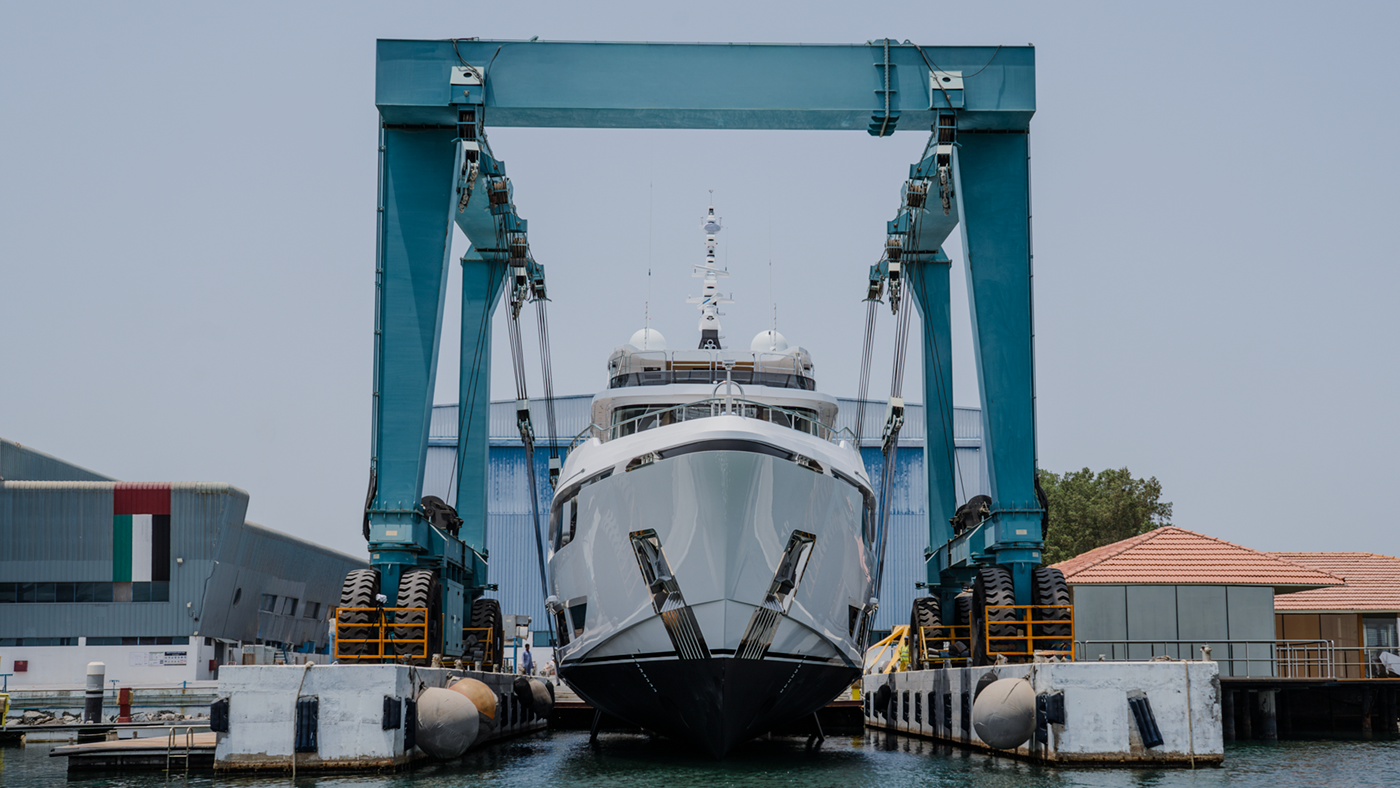 Majesty 120 : un nouveau modèle de super-yacht a été lancé aux Émirats arabes unis