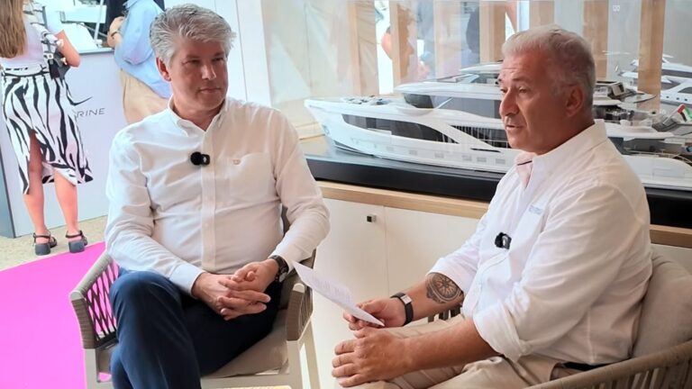 Erwin Bamps évoque la nouvelle ère de Gulf Craft : une interview exclusive au Cannes Yachting Festival