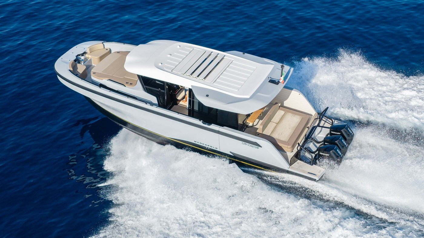 Marcopolo MP12 : vidéo d’essai en mer de l’Adventure Yacht ultime